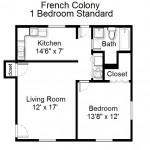 French Colony 1 Bedroom Standard