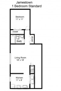 One Bedroom Deluxe Style – USE TO UPDATE ON SITE