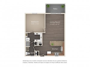 One Bedroom Designer Series – Pool Side (#32 B)